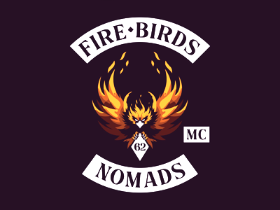 Logo MC FireBirds Nomads