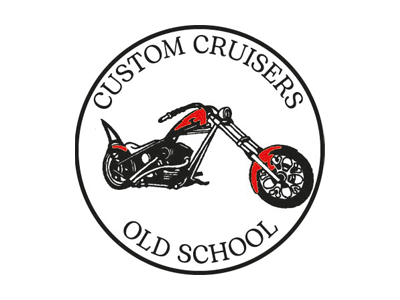 Logo Custom cruisers old school