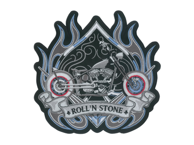Logo The Roll'n Stone Bikers
